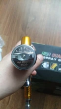 GTI pro lite-pistola de pintura dorada TE20/T110, boquilla de 1,3mm, pistola de aire a base de agua para pintura de coche