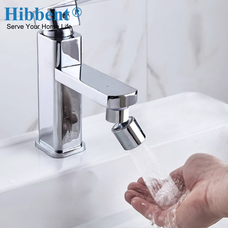 Dual-function 2-Flow Faucet Bubbler Kitchen Sink Aerator 360-Degree Swivel Tap 