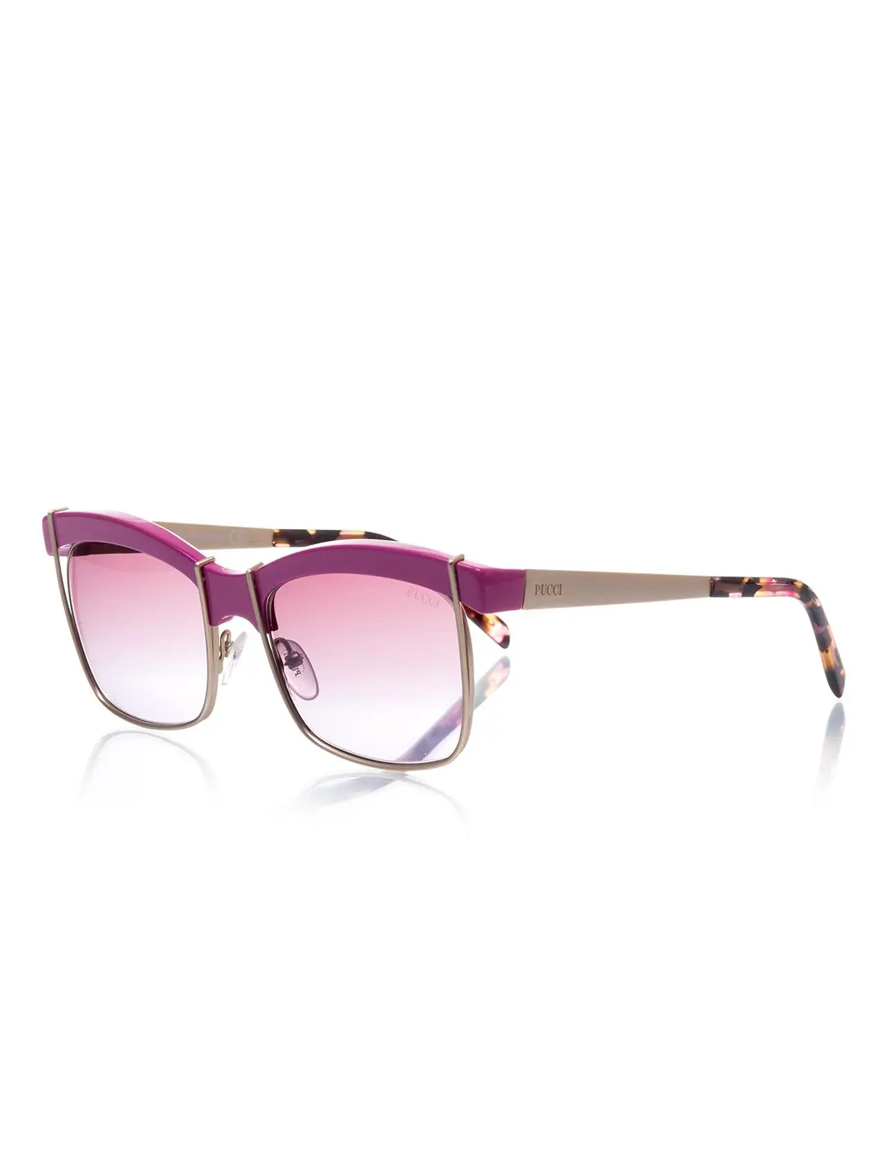 

Women's sunglasses ep 0058 75t clubmaster pink organic square square 56-18-135 emilio pucci