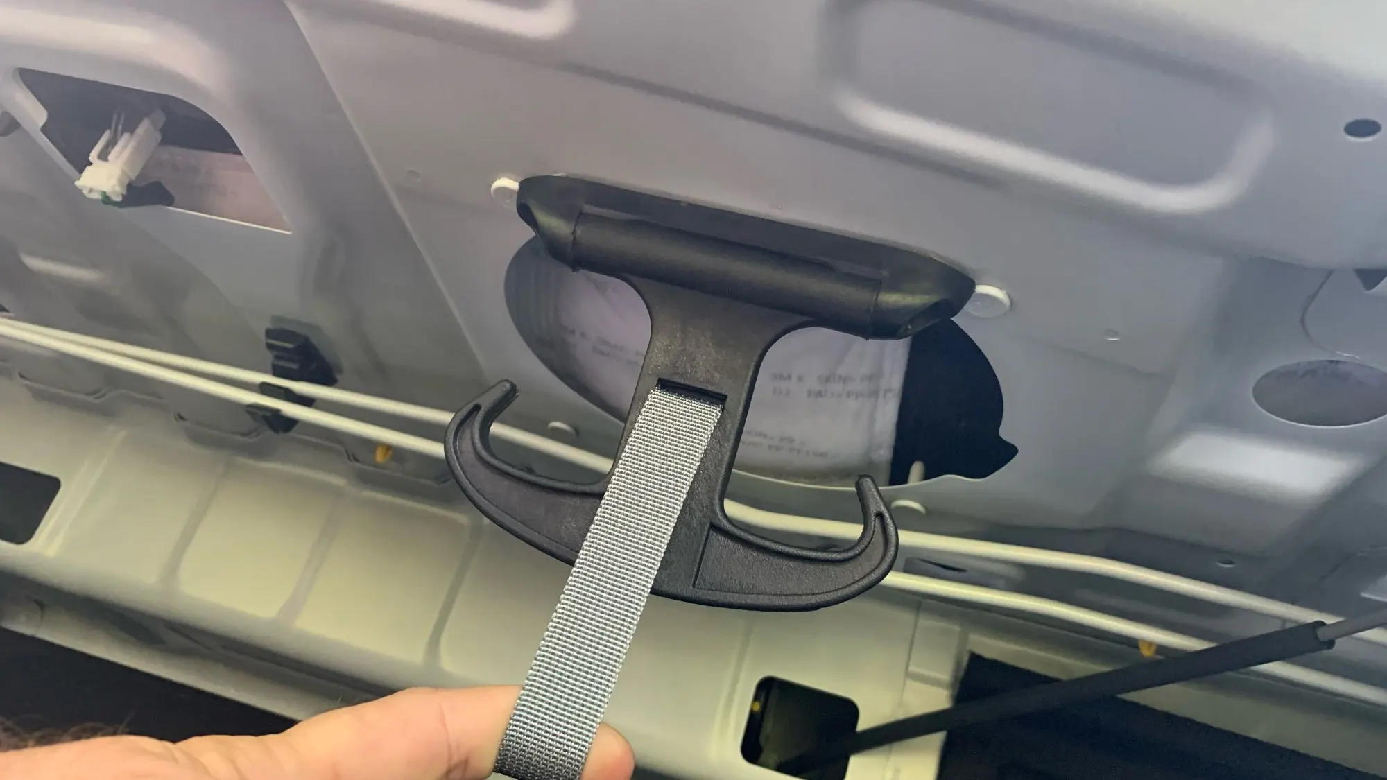 Автомобиль крюк для багажника портативный высокопрочный пластиковый ...