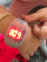 Relojes luminosos de unicornio para niños y niñas, Reloj electrónico LED Ocean World para niños, Reloj Infantil, 1 Uds.