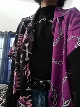 OSCN7-Camisa de manga corta con estampado informal para hombre y mujer, ropa de calle, Hawái, playa, gran tamaño, a la moda, Harajuku, MX012, 2021