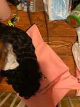 Pelucas de cabello humano de ondas profundas, cabello Remy brasileño con cierre de encaje, rizado, Bob, corto, 100%, 13x4