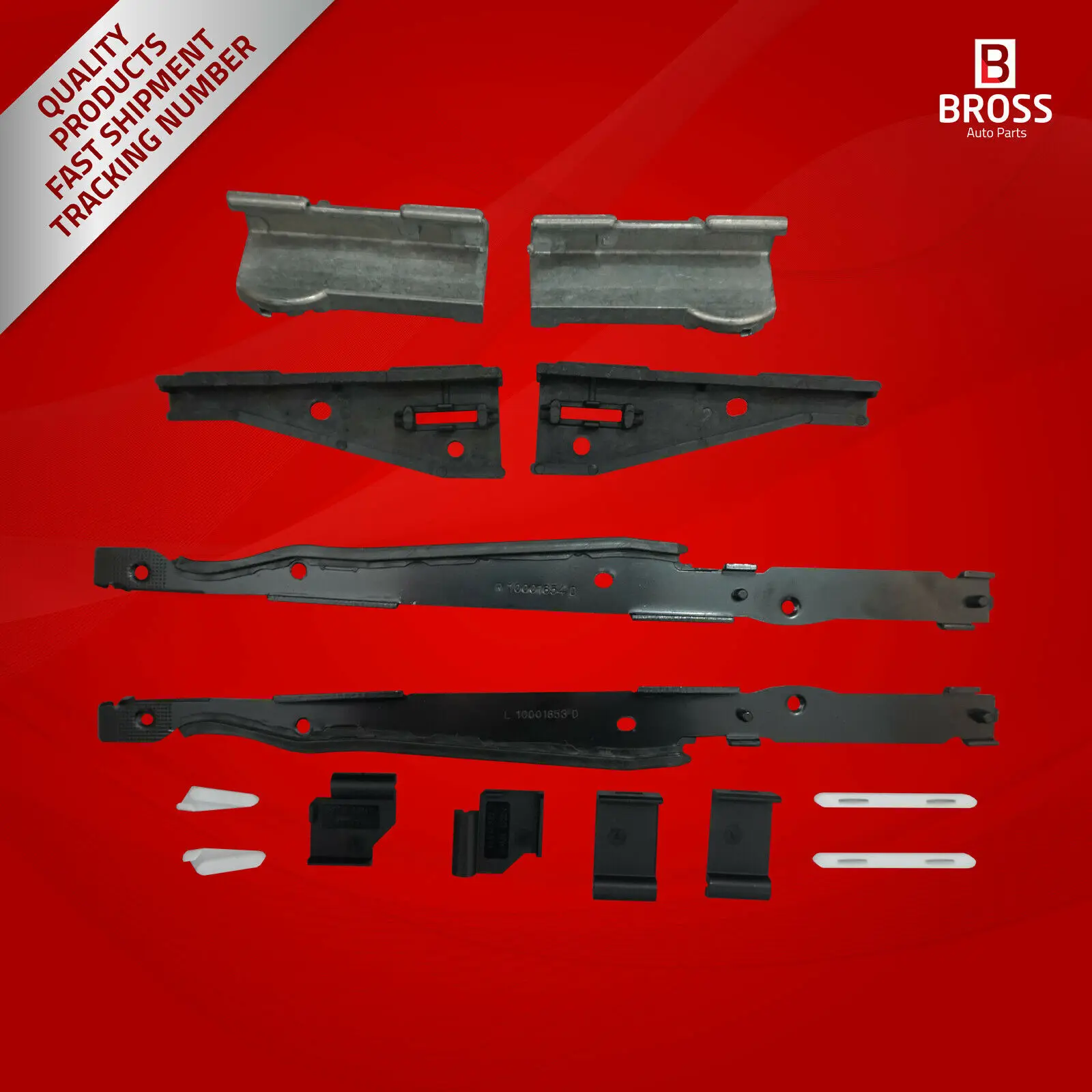 BSR40+ BSR540 14 Pieces Sunroof Repair Kit for X5 E53 and X3 E83 2000-2006