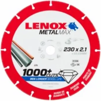 

CUTTING DISC SEGMENTED 230X2, 1X22, 23 DIAM METALMAX LENOX