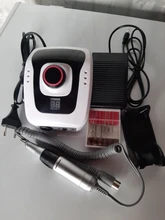 Lima eléctrica para uñas, herramienta para manicura, accesorio de la máquina, 35000 RPM