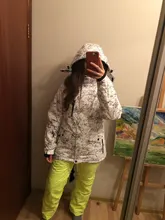 Jacket Suit Pants Skiing-Gloves Snowboard Winter Women Waterproof Plus-Size New Warm