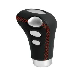 

Knob change black leather "COBRA"