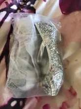 Zapatos de princesa para niñas, zapatillas con flores y brillantina para niñas pequeñas, incluye tacón alto y moño estilo mariposa, en azul, rosa y plata, talla 26-38