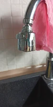 Kitchen Faucet Nozzle Sprayer Shower WATER-ROTATABLE-FILTER Splash-Proof Tap Stainless-Steel