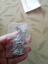 Puntas internas de aluminio para cable de freno de palanca de bicicleta MTB, piezas de engarces para cambio de marchas, tapas de extremos, 50 unids/lote