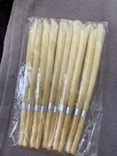 Velas de oídos para la eliminación de cera de los oídos, vela cónica de relajación Natural, propóleos, fragancia de terapia de Indiana, 10 Uds.
