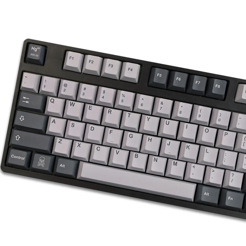 Gmk Mercury Keycaps Perfil Cereja Pbt Sublimação Dye Teclado Mecânico Interruptor mx 61 64 68 87 104 104 Chaves - Imagem 2