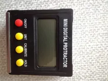 Mini transportador digital de 360 grados, inclinómetro, caja de nivel electrónico, herramientas de medición de base magnética