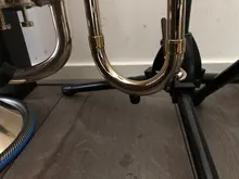 20 piezas de parachoques de punta de goma de arco deslizante de Trombón para piezas de reparación de Trombón