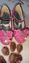 Zapatos de cuero para niñas, zapatos de vestir de boda, zapatos de baile de princesa Elsa para niñas, zapatos casuales, Sandalias planas