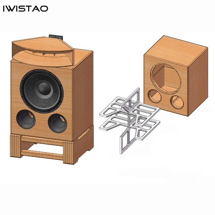 IWISTAO HIFI Woofer Honeycomb Labyrinth Empty