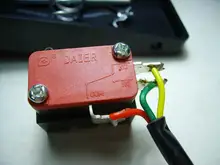 Controlador momentáneo de Pedal, interruptor de pie de alimentación eléctrica, CA 250V 10A 1 NO 1 NC SPDT