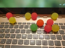 Bouncing Ball Juggling Rubber Outdoor Toys Sport-Games Kids Luminous Children Elastic