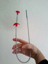 Pinza de fregadero Flexible de 61,5 cm, herramienta para fregadero con agarre de resorte, para recoger Herramientas de limpieza de cocina, dragado de tubería, cepillo de pelo para fregadero