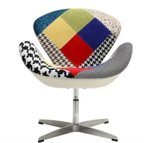 Кресло Лебединое кресло Arne Jacobsen поворотные кашемировые шерстяные цвета на выбор