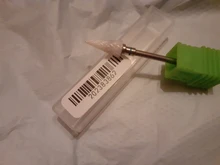 Dmoley-broca de clavo de cerámica para manicura, taladro eléctrico para máquina fresadora, limas de uñas, amortiguador, accesorios de equipo de arte de uñas