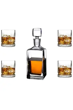 

Paşabahçe Nudeglass Square Karaf Elysia Whiskey Set 800 Cc