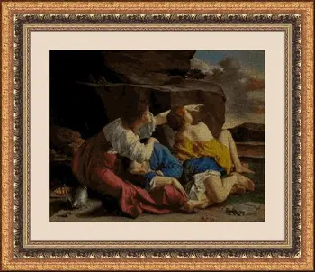 

CROSS STITCH KIT PANDATHREAD GREAT PAINTERS 32452