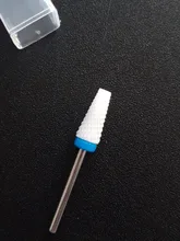 Broca de clavo de cerámica eléctrica para manicura, torno de fresa de uñas para pedicura, funciona como accesorio para limar o quitar esmalte, en variedad de tamaños disponibles