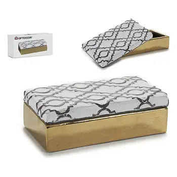 

Jewelry box Gift Decor Golden (10 x 7 x 20,5 cm)