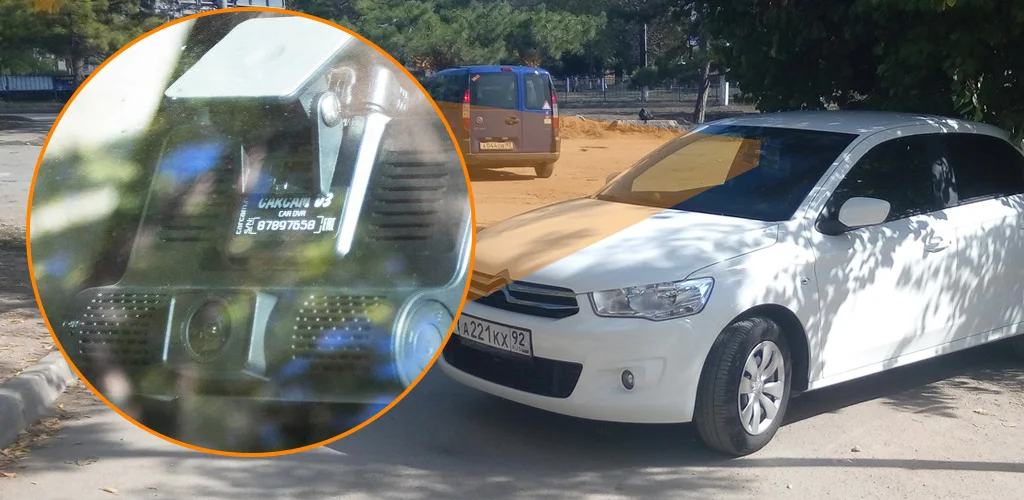 Трехкамерный автомобильный Full HD видеорегистратор CARCAM D3