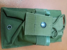 Funda táctica para walkie-talkie CQC 1000D, cinturón de cintura, bolsa para Radio Molle