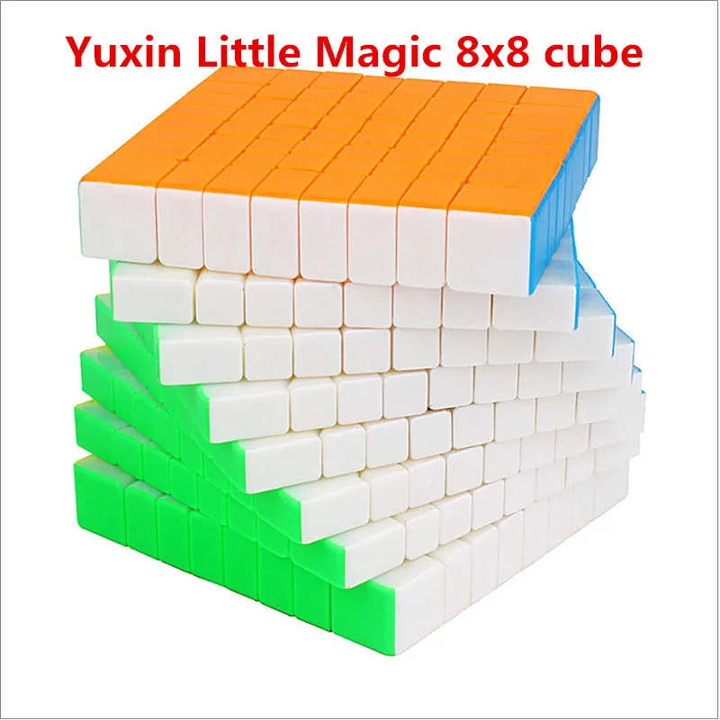 

Yuxin Little Magic 8x8x8 Speed Cube Little Magic 8x8 Magic cube Zhisheng 8x8 Puzzle Magic cubo YUXIN 8x8 cube Puzzle Toy