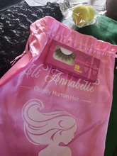 ALI ANNABELLE-Mechones de cabello 100% humano postizo Remy, pelo rizado brasileño color natural, paquetes de 1, 3 o 4 piezas