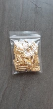 Quick Connect Terminal Pressing-Button Wiring 100pcs Docking Square To1.5