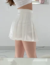 Uniform Short-Dress Tennis-Skirt Pleated Badminton-Cheerleader with Underpants Lattice