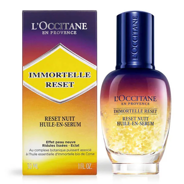 Восстанавливающая Ночная сыворотка Immortelle L'occitane(30 мл