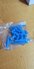 10 Pieces Plastic Aquarium Fish Tank 2 Way Air Pump Control Valves, Blue