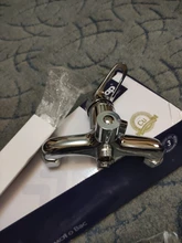 Frap Bathroom Mixer 40cm stainless steel long nose outlet brass shower faucet F2213