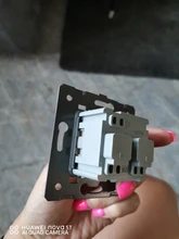 Power-Socket Module Outlet Glass-Panel Wall Safety WELAIK 220v 16a Diy-Parts EU A8EW