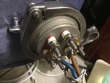 220V/380V 2 tri clamp 64mm-brida de 3KW/4 5KW/6KW/9KW/12KW SUS304 cerveza elemento de calefacción