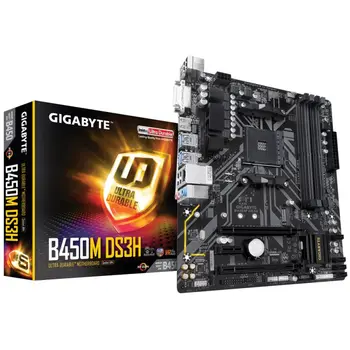 

Gigabyte Motherboard B450M DS3H AMD 4xDDR4 Micro ATX Socket AM4