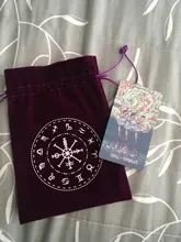Bolsa de almacenamiento de Tarot de terciopelo, 12 Constelaciones, juego de mesa de cartas, Mini bolsa con cordones, juego de mesa