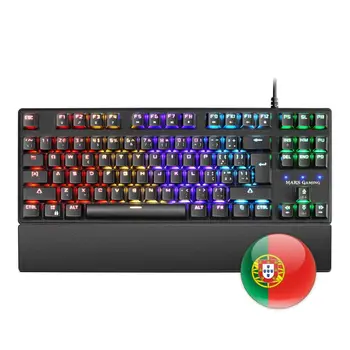 

Mars Gaming MKXTKL, mechanical keyboard switch Red, LED 5 colors 10 effects, PT