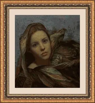 

Cross Stitch Kit PANDATHREAD Novelties 34362