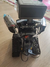 SEMBO-Robot de bloques de construcción a Control remoto para niños, juguete de construcción de alta tecnología, creador de ciudad, Control remoto, coche inteligente, arma, ladrillo