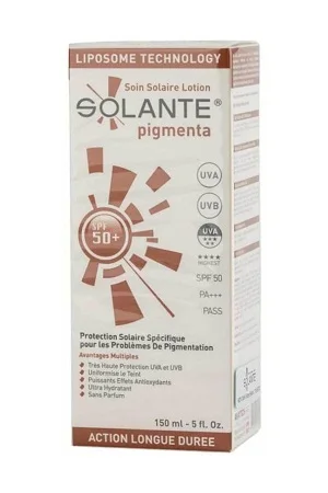 

Solante Pigmenta Sun Lotion Against Dark Spots Spf 50 + 150 ml
