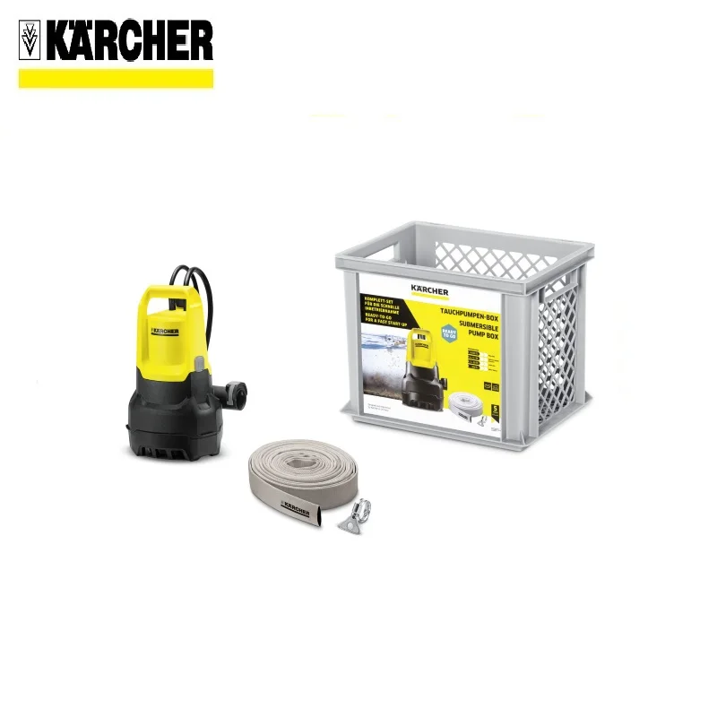 Set with drain pump SP 5 DIRT Karcher Deep-water pump Drowned pump Bottom hole pump Underwater pump