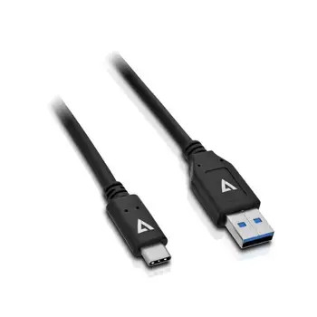 

USB 3.1 to USB-C Cable 2 meters 1.25 GB/S NICKELPLATEDCONNECTORBK
