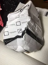 Bomba de agua de achique, 12v, 24V, 1100gph, 750gph, utilizada en barco, motor de hidroavión, casas, casa, barco